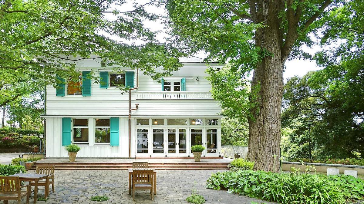 エリスマン邸の公園画像