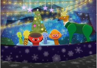 トンネルは、ヤッホイ！お祭りさわぎ！