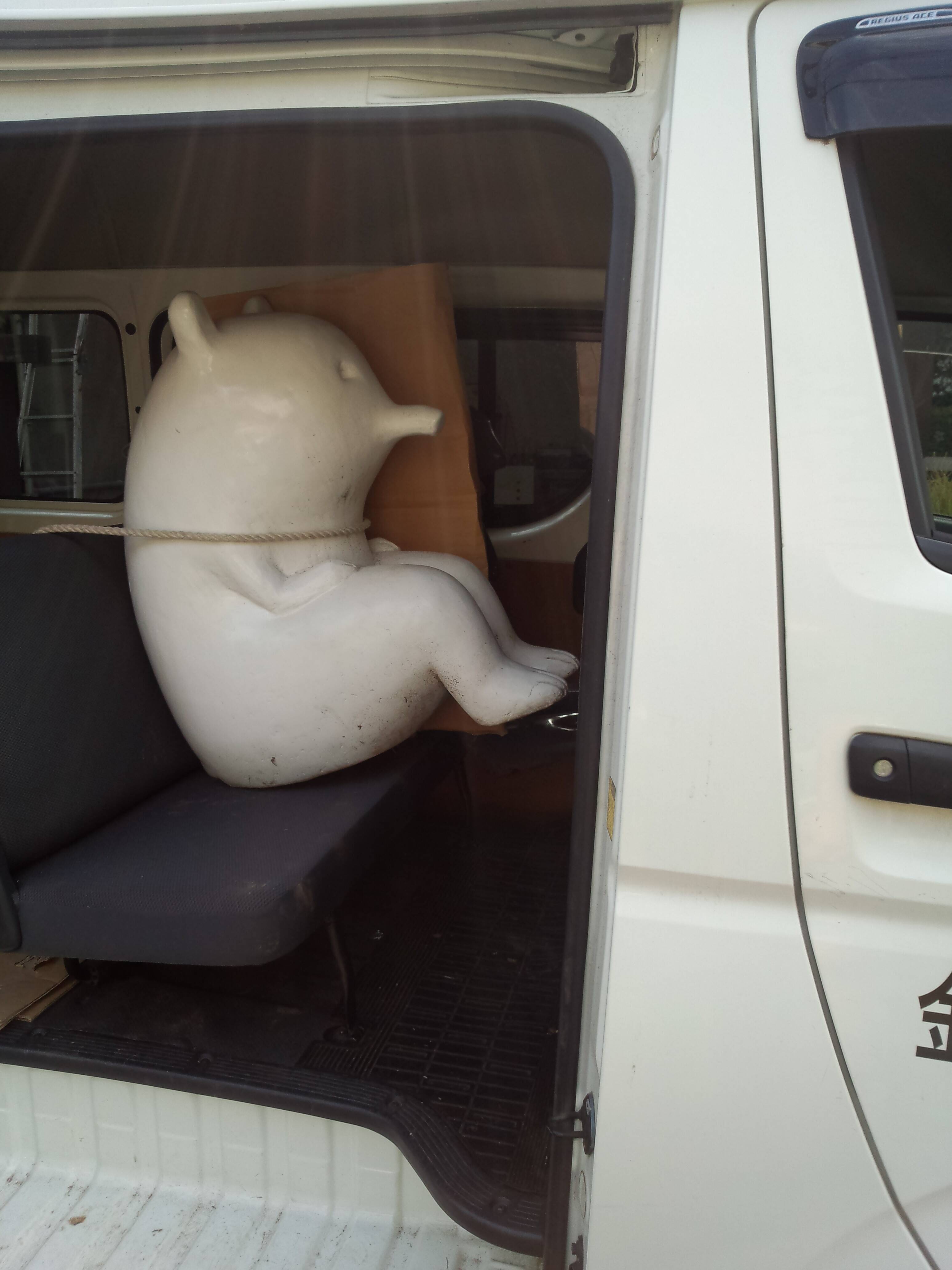 シロクマとドライブ!の写真