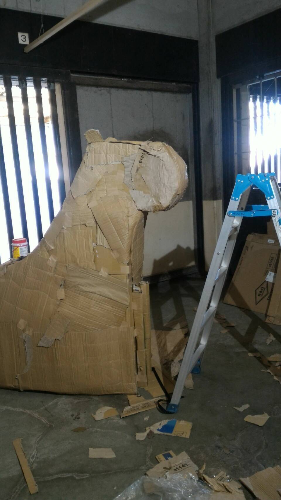 でっかいカピバラの作り方①の写真
