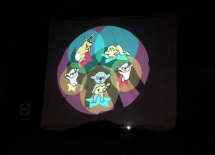 ≪パルマワラビー≫真夜中の動物園