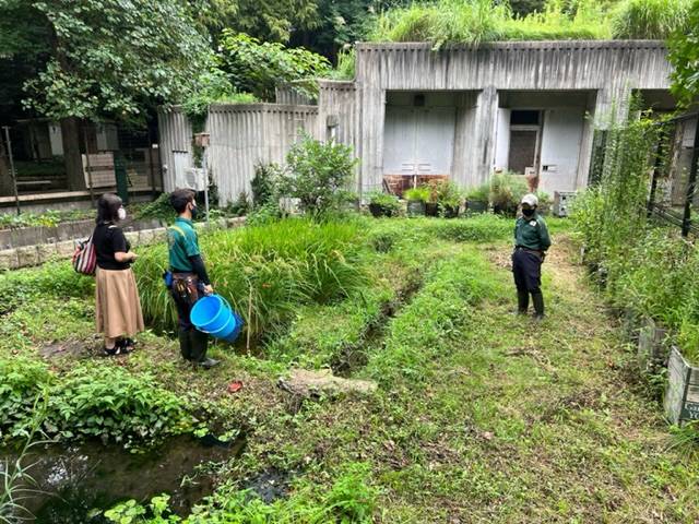いきもの館で探検の写真