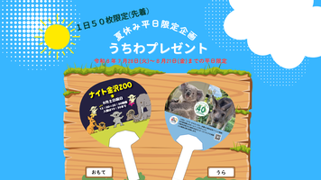 【暑さ対策】平日限定うちわプレゼントの画像