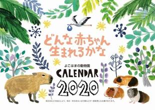 よこはまのどうぶつえん　オリジナル卓上カレンダー発売中！