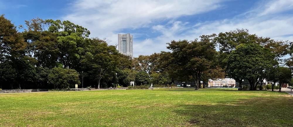 【秋の公園を楽しみましょう】★野毛山公園展望地区の写真