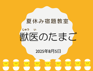 「夏休み宿題教室」を実施しました