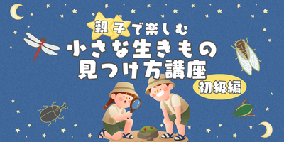 親子で楽しむ！小さな生きもの見つけ方講座の画像