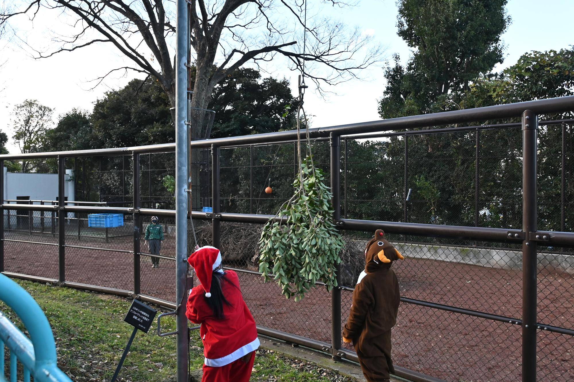 ①プレゼントを運ぶサンタとトナカイ .jpg