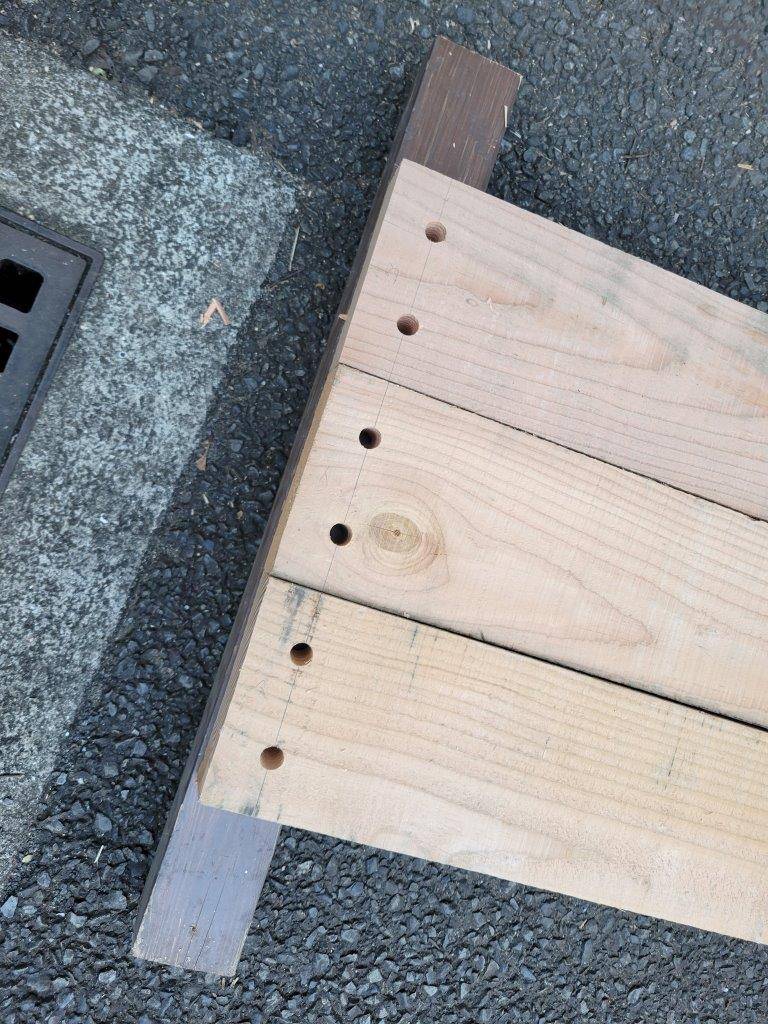 新しい寝台を作る工程③