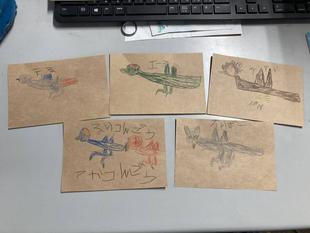 似顔絵が届いたよ！