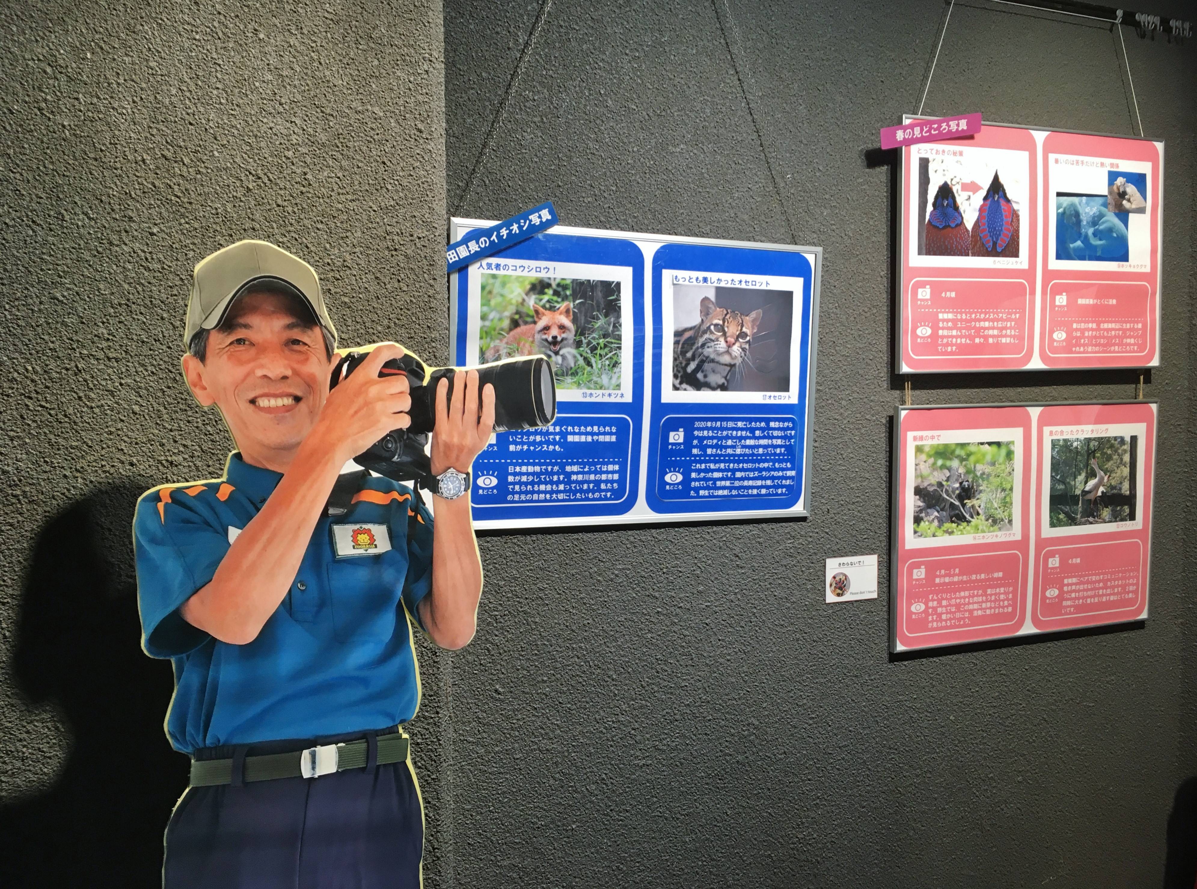 「村田園長のとっておき写真展」残り1ヶ月の写真