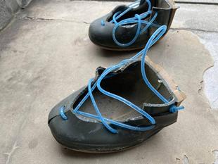 馬のわらじ作り・改良編（その後）