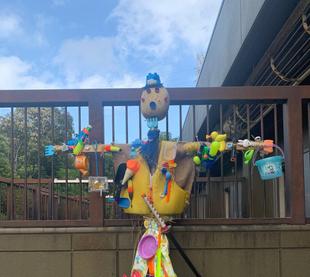 ズーラシアどうぶつ教室・アートで海を守ろう！、結果発表！　かかしが守るモノとは！？