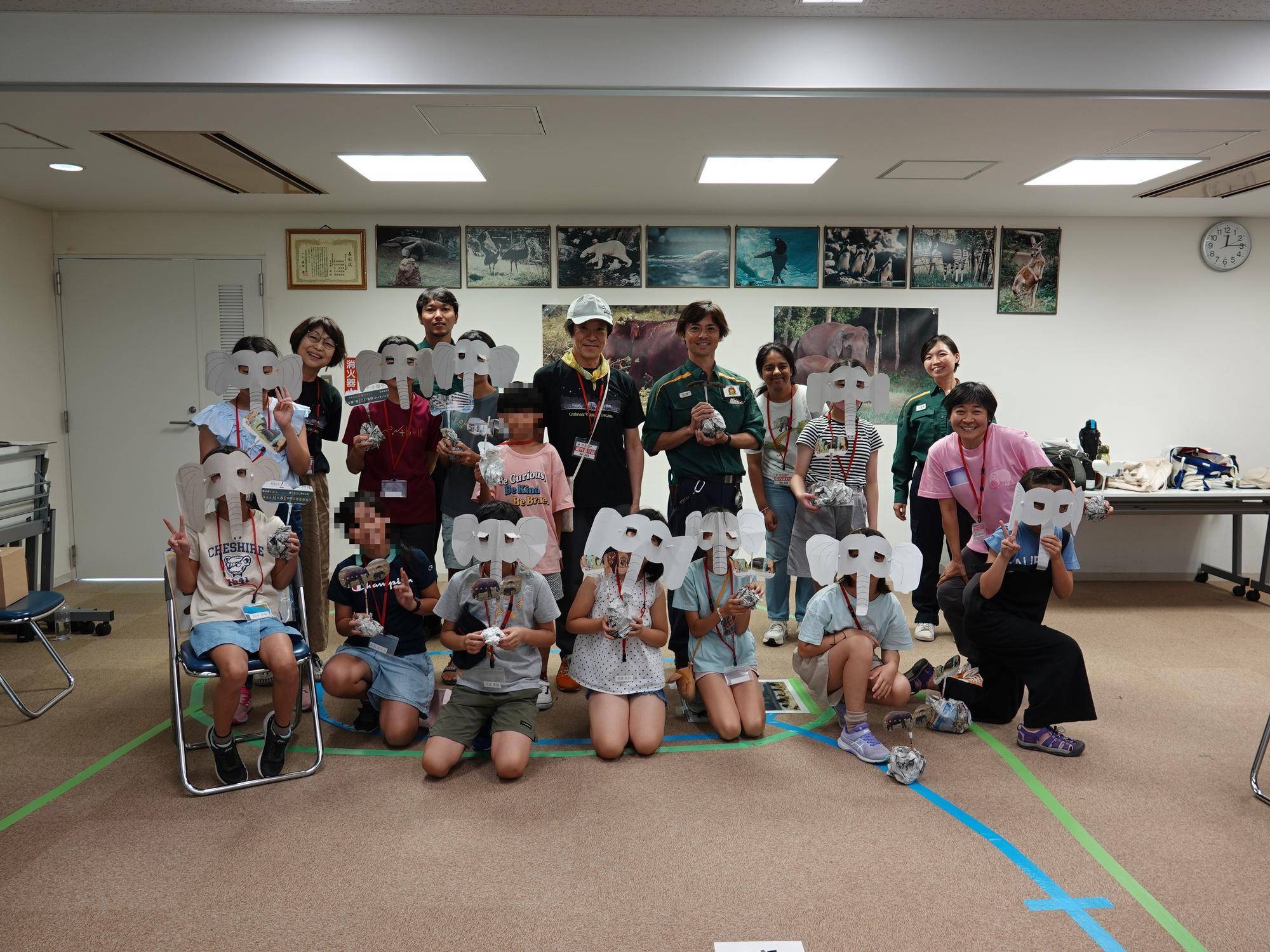 世界ゾウの日特別イベント「ゾウのことをもっと知ろう」を開催しました!の写真