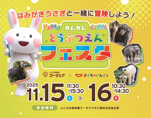 はみがきうさぎの「カムカムどうぶつえんフェスタ」