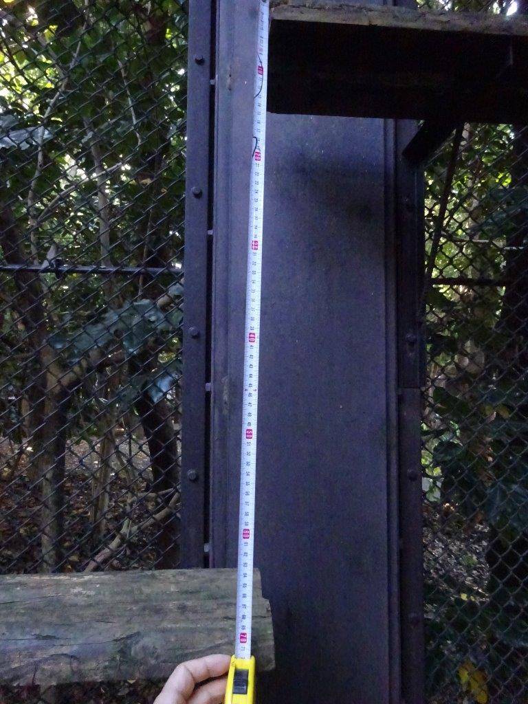 アニルが苦労していたキャットウォークの段差は70㎝あった