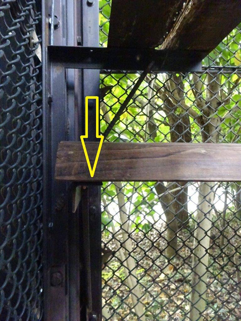 キャットウォークの移設が完了したが、ギリギリだった。