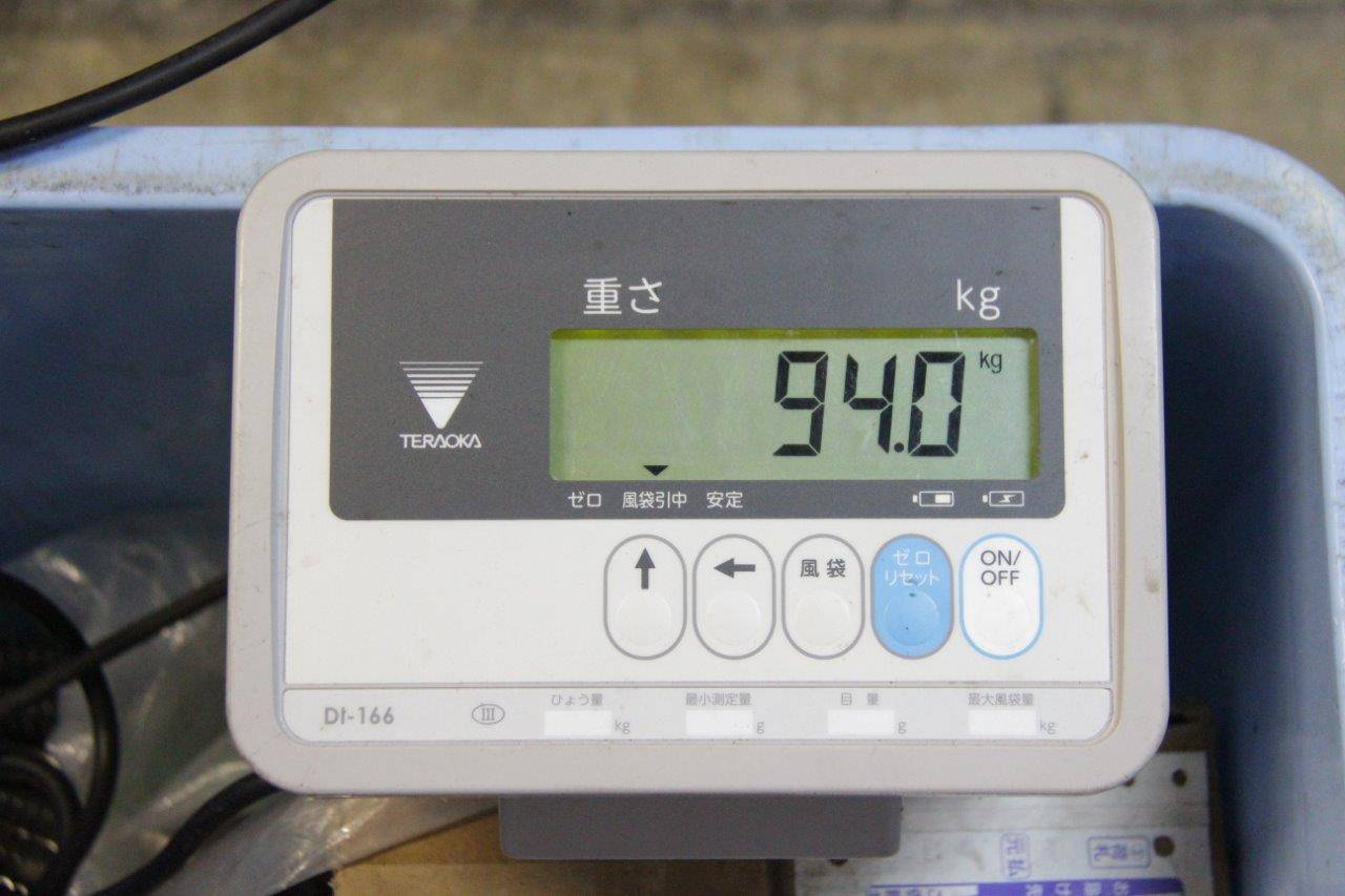 デルの体重は94キロ